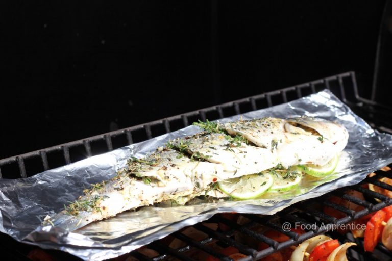 Grilled Thyme Seabass