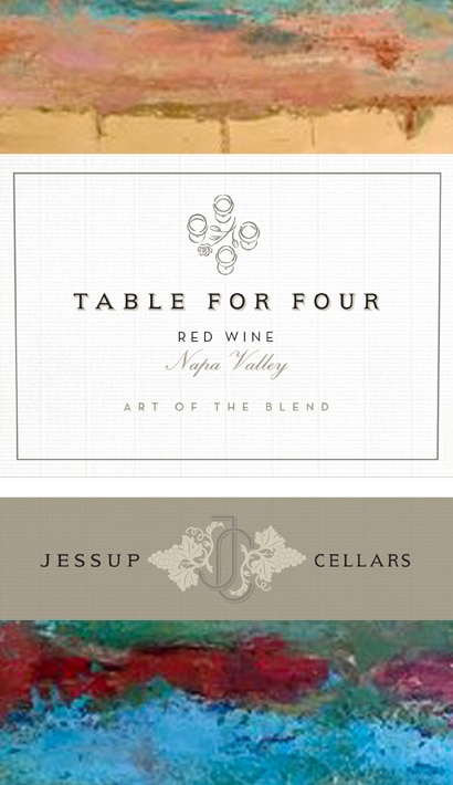 Table For Four Label