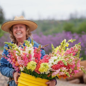Floral Arrangement with Wise Acre Farms